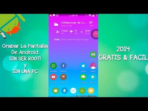 Grabar Pantalla De Android Sin Root Y Sin Computadora Enero 2015 ♥ | Gratis Facil Y Rapido
