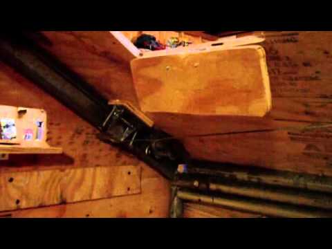 how to build a duck hunting sink box