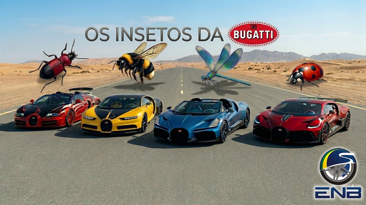 Nota #66 - Bugatti W16 Mistral Fly Bug, fechando o ciclo dos insetos