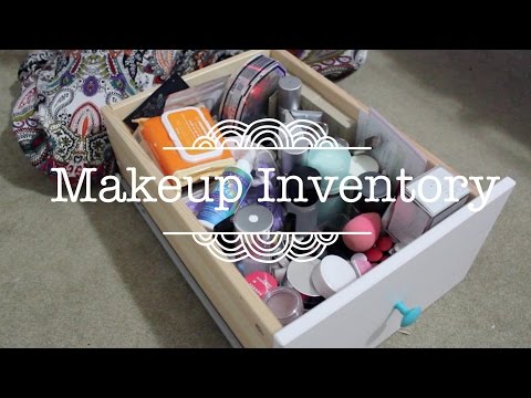 Makeup Inventory // Skincare Collection Declutter