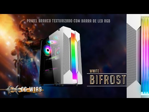 Vídeo de demonstração - Gabinete Gamer Bifrost White VI | CGW1A9