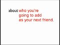 Myspace message from Tom\