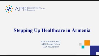 AAHPO Stepping Up Healthcare in Armenia