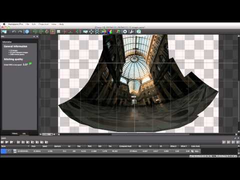 Autopano: Vanishing point tool