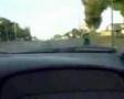 Man with parrott on motorcycle