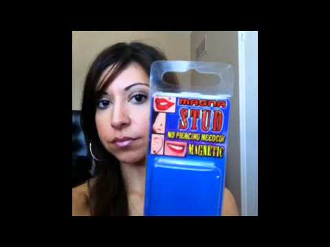how to fasten a nose ring