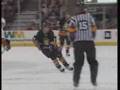 Dion Phaneuf Massive Hit on Denis Hamel