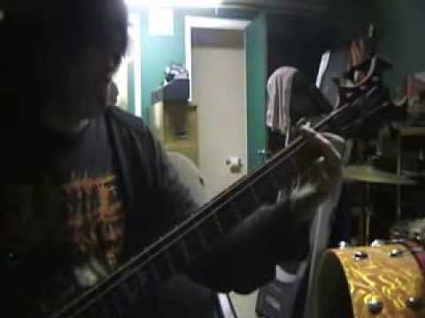 AlienShiskaBob - The Light That Blinds by Shadows Fall. Really badass song with crazy bass riffs. This took some time to master. Enjoy.