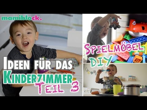 Vom Babyzimmer zum Kinderzimmer | DIY Spielmöbel | Roomtour | mamiblock