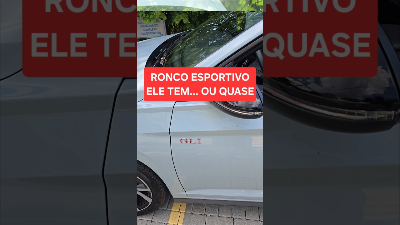 JETTA GLI TEM RONCO DE ESPORTIVO... SQN! #shorts