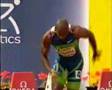 asafa powell runs 9.77 in gateshead