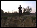 RC Helicopter and Buggy - cliff stunt - Take 2
