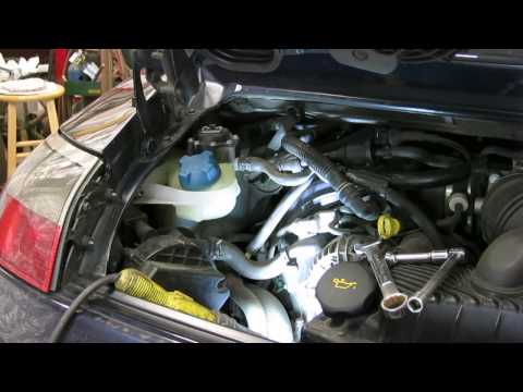 Changing fuel filter on a 996 C4
