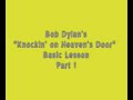 knockin on heavens door lesson 1