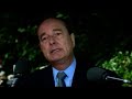 Jacques Chirac répond au propos de Brice Hortefeux