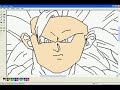 Dibujos en el Paint - Dragon Ball Z - Goku SSJ3