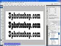Photoshop Tutorial - Blurring Live Text