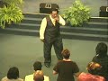 Dr L.E. Braggs preaching