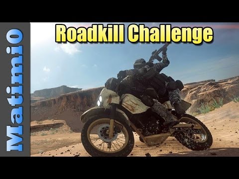 Death Bike - Roadkill Challenge - Battlefield 4