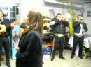 at a family party singing si nos dejan!
