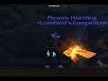 WOW - Phoenix Hatchling Animation - Sunwell 5man Drop