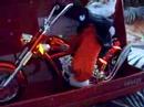santa claus llega al club hinchados