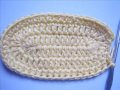 Instructions: Crochet baby booties Part 1