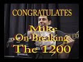 WFD - Mike Mangini - World Record (1203 Single Strokes)