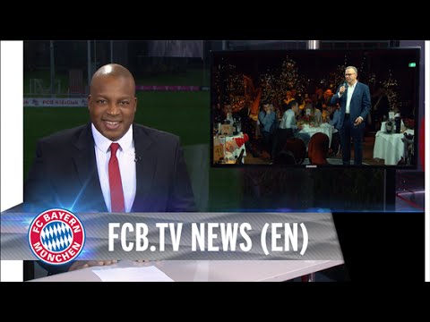 Bayern Munich celebrates a Christmas Party