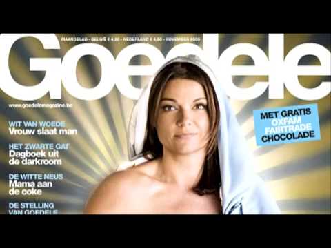 Goedele Liekens - Voor een campagne van Oxfam lieten enkele bv's zich fotograferen door Lieve Blancquaert. Goedele Liekens was een van hen. (De Rode Loper - één - 03/11/09)