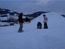 Ma wintersport 2007 - snow fight
