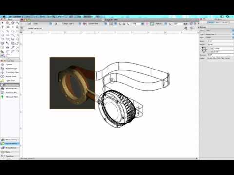 Vectorworks 2011 - Render Bitmap