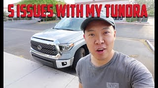 5 ISSUES With My 2018 Toyota Tundra 10000 Mile Rev