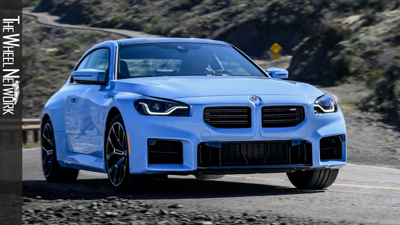 BMW M2 (G87) | Zandvoort Blue | Driving, Interior, Exterior [4K]