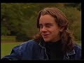 Jens Lind m�ter Anton Glanzelius ur Lilla Sportspegeln 1987