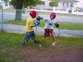 Recopilacion de algunos meses de entrenamiento de dos ni~os nicaraguenses en la ciudad de miami,uno de ellos fue entrenado en nicaragua por Rey Mendoza.