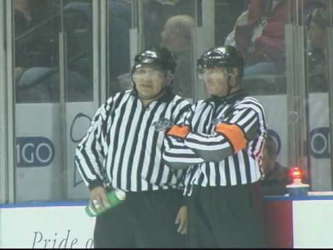 Hockey Linesman Mic'd Up