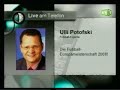 Halbzeit: Ulli Potofski vor Deutschland gegen T�rkei