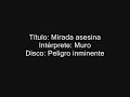 Muro - Mirada asesina