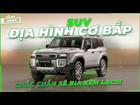 Xem qua Toyota Land Cruiser Prado 2024 sắp ra mắt: Vẫn dùng máy 2.7L, chắc chắn sẽ có 