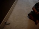 Baby Jack & the door stop