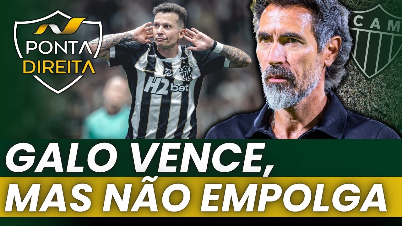 Atlético Mineiro vence, mas não empolga