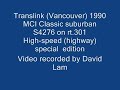 Translink 1990 MCI Classic suburban (highway edition)