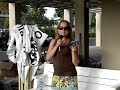 Emily Haager, who has cystic fibrosis, speaking about connection between CF and surfing