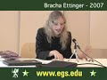 Bracha Ettinger - European Graduate School - 2007. 2/11