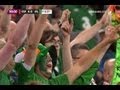Irische Fans besingen ihr Team! - Irish Fans singing 'The Fields Of Athenry'
