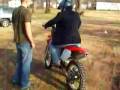 first dirtbike ride... CRASH