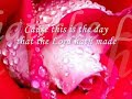 Wedding Song - This is the Day