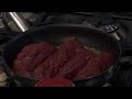 Filet de kangourou aux poires Filet de kangourou aux poires