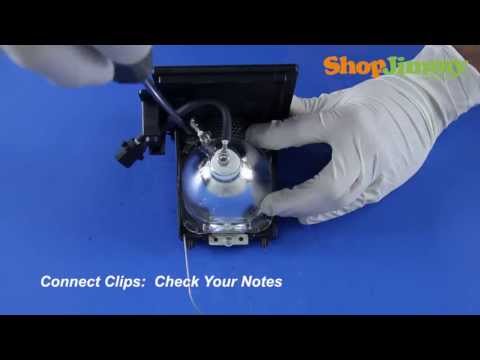 Save Money – How to Replace a Mitsubishi DLP Lamp 915B455011